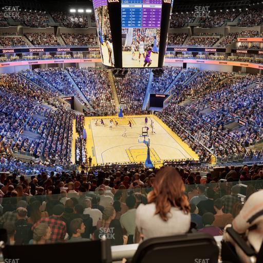 Chase Center - Section 128 Seat View