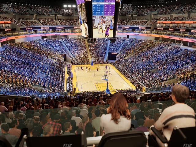 Chase Center - Section 128 Seat View