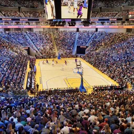 Chase Center - Section 128 Seat View