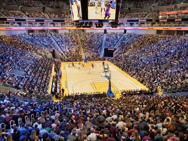 Chase Center - Section 128 Seat View