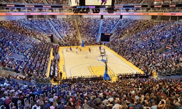 Chase Center - Section 128 Seat View