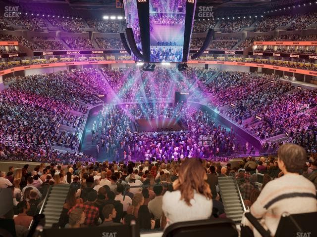 Chase Center - Section 128 Seat View