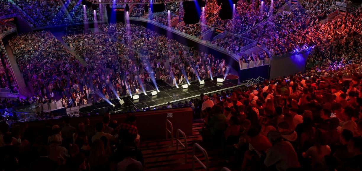 Chase Center - Section 129 Seat View