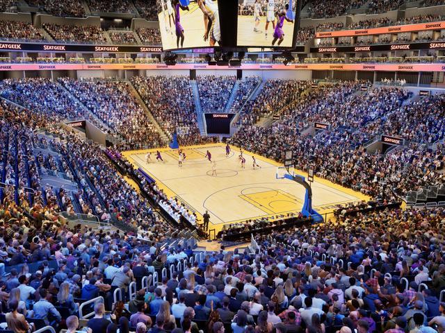 Chase Center - Section 129 Seat View