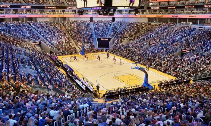 Chase Center - Section 129 Seat View