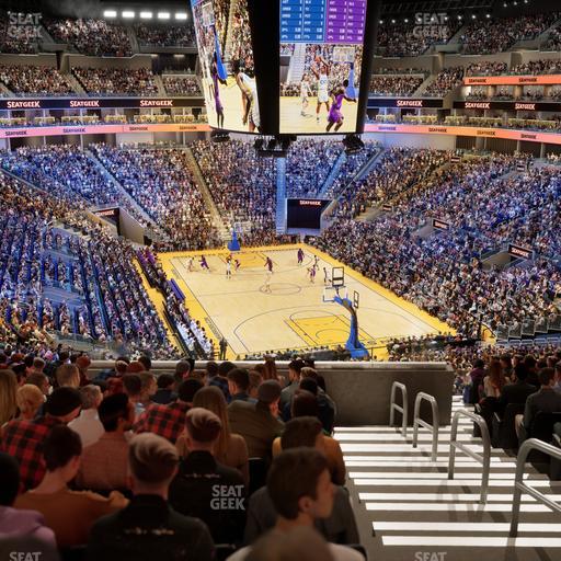 Chase Center - Section 129 Seat View