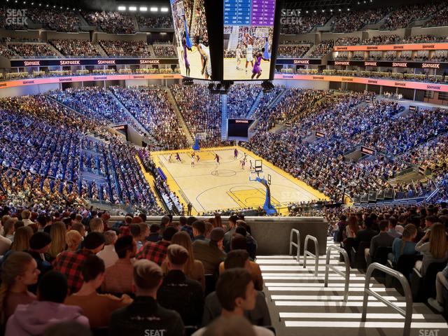 Chase Center - Section 129 Seat View