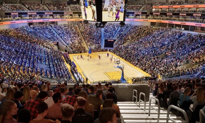 Chase Center - Section 129 Seat View