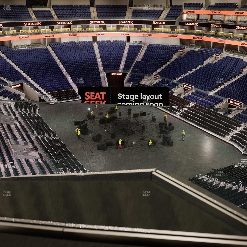 Chase Center - Section 201 Seat View