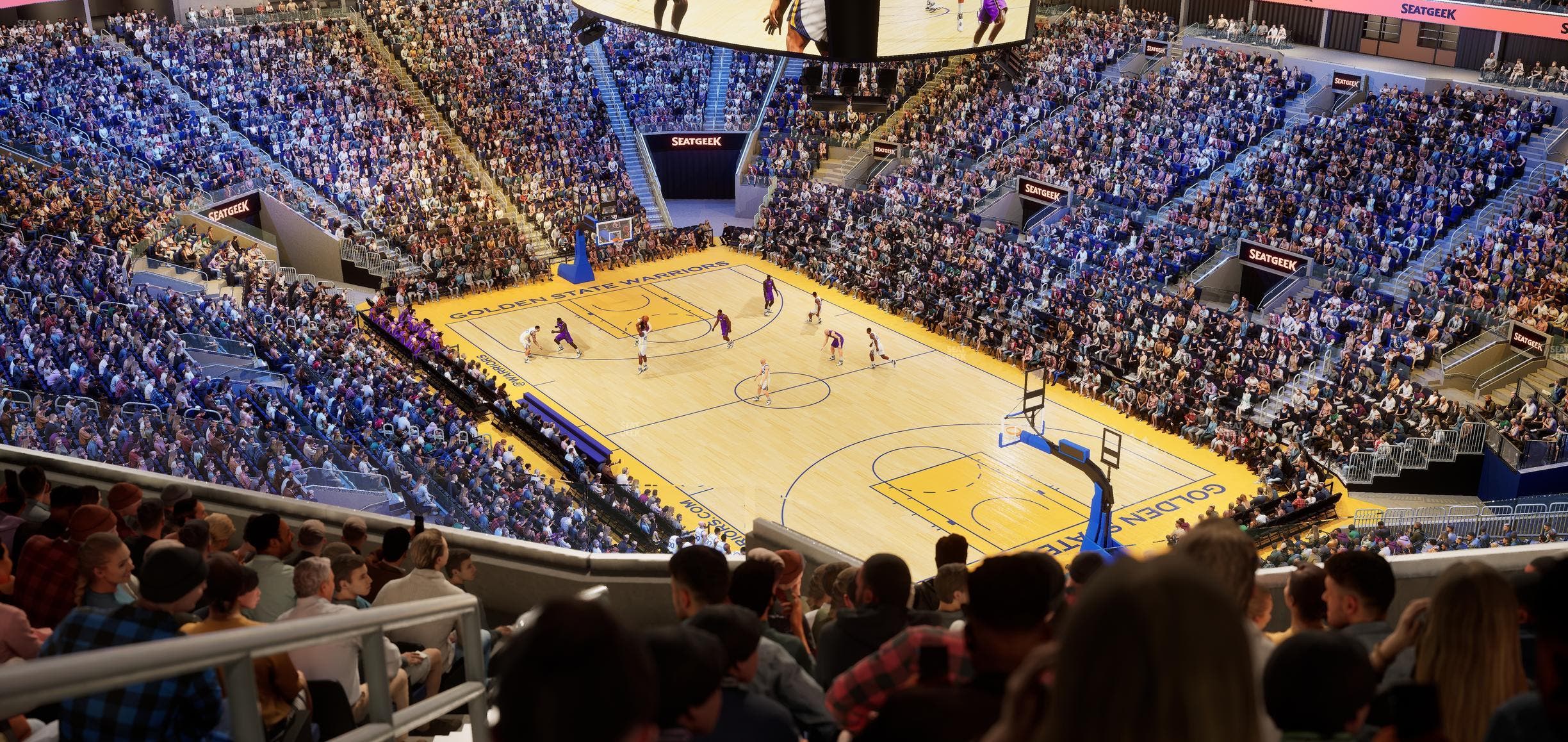 Chase Center - Section 201 Seat View
