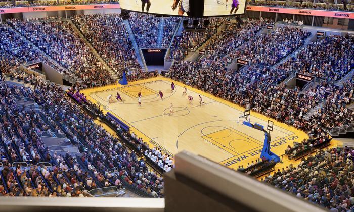 Chase Center - Section 201 Seat View