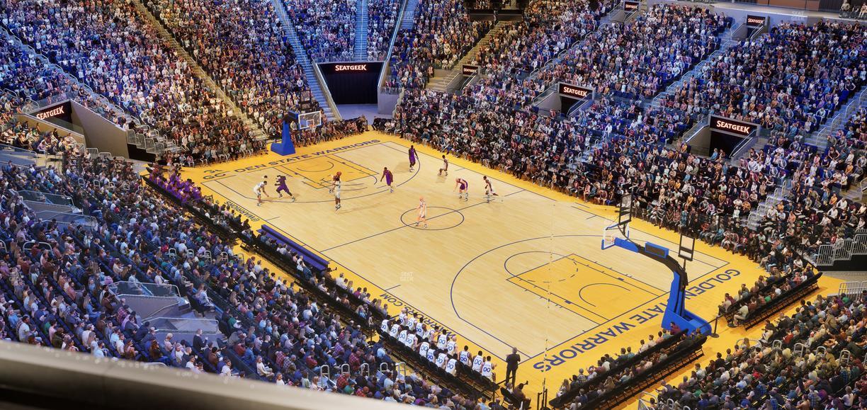 Chase Center - Section 202 Seat View