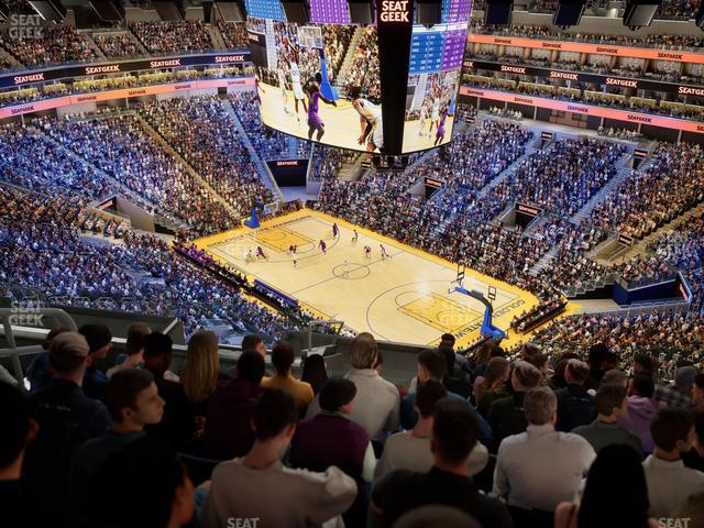 Chase Center - Section 202 Seat View