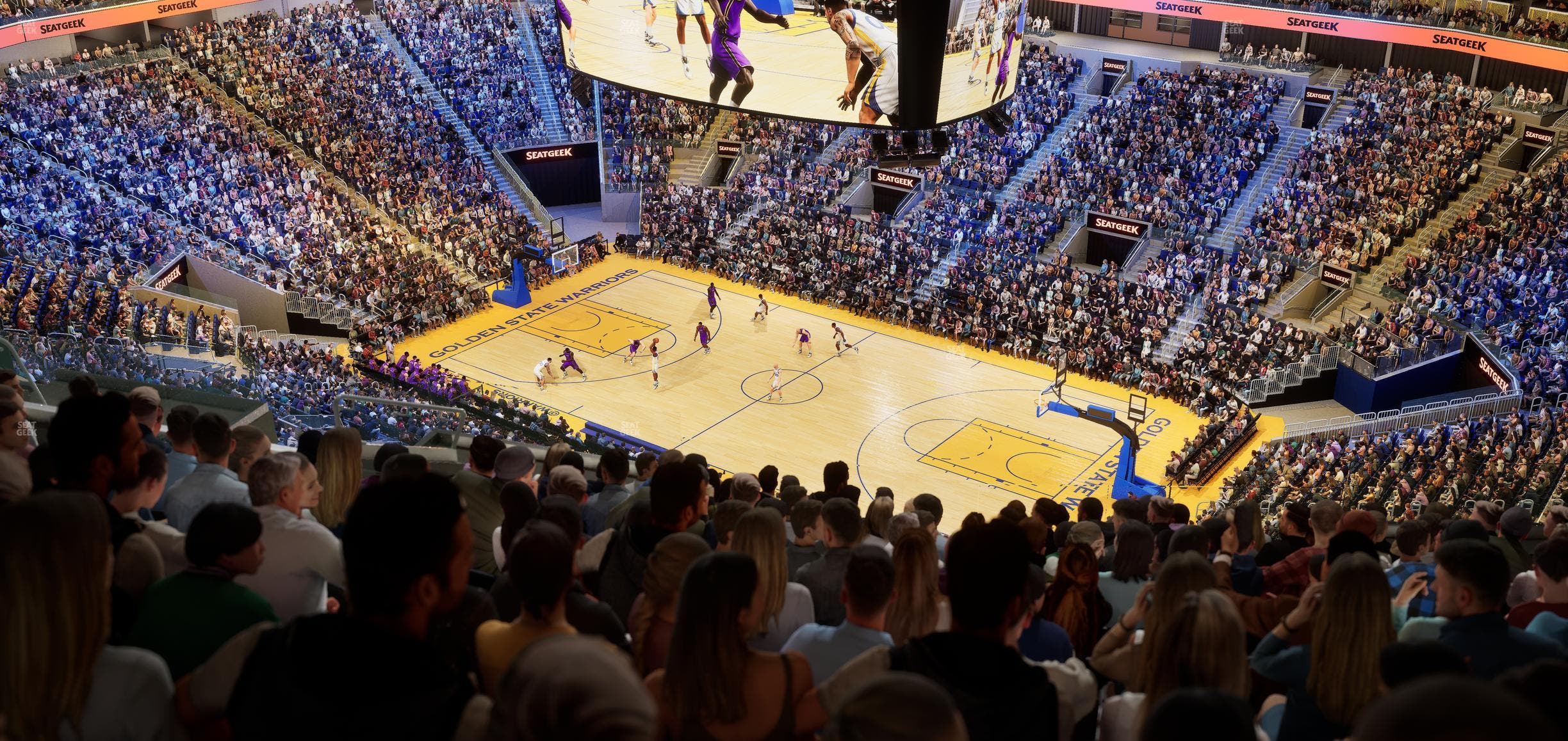 Chase Center - Section 203 Seat View