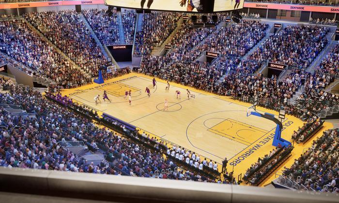 Chase Center - Section 203 Seat View