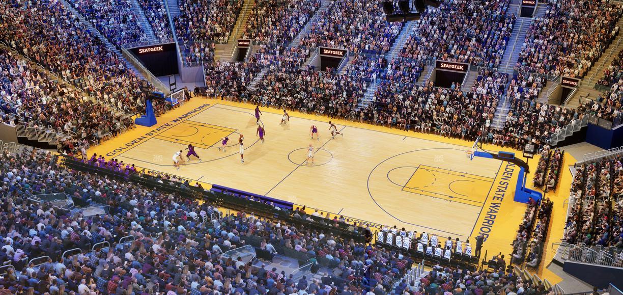 Chase Center - Section 204 Seat View