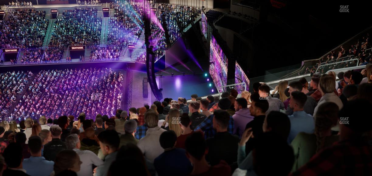 Chase Center - Section 204 Seat View