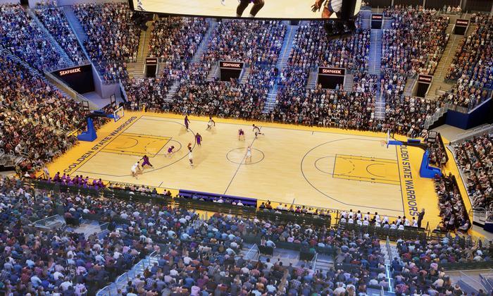 Chase Center - Section 205 Seat View