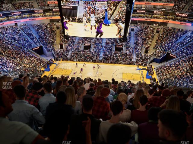 Chase Center - Section 205 Seat View