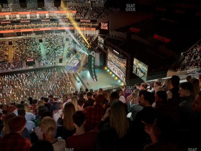 Chase Center - Section 205 Seat View
