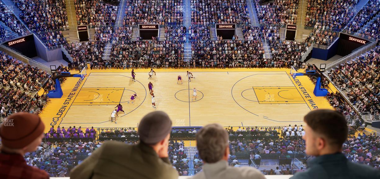 Chase Center - Section 206 Seat View