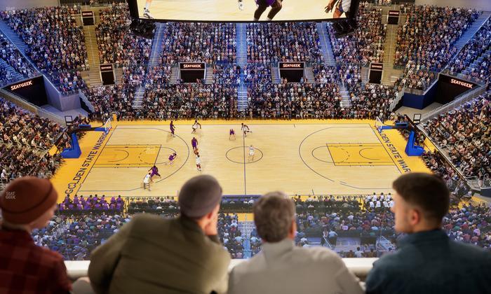 Chase Center - Section 206 Seat View