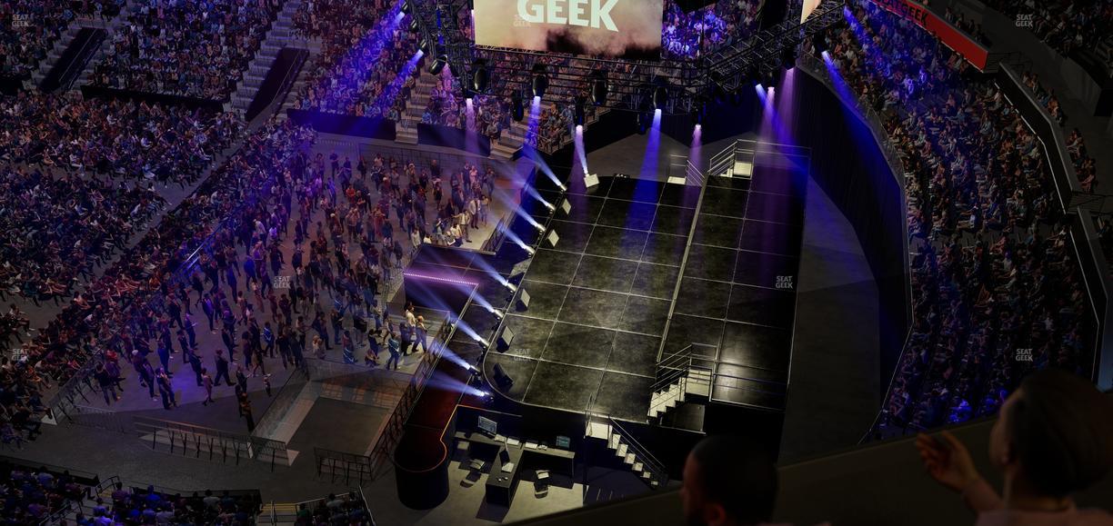 Chase Center - Section 206 Seat View