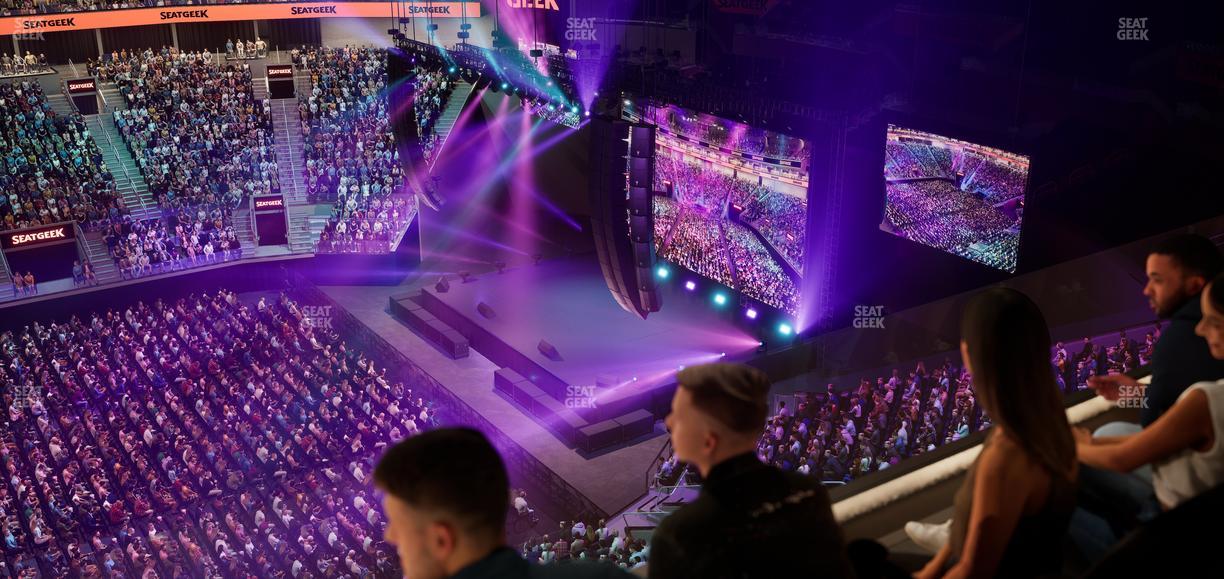 Chase Center - Section 206 Seat View