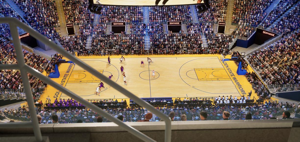 Chase Center - Section 206 Seat View