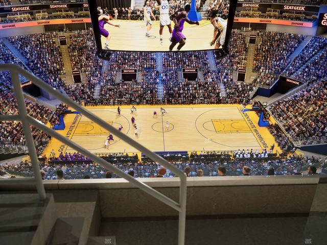 Chase Center - Section 206 Seat View