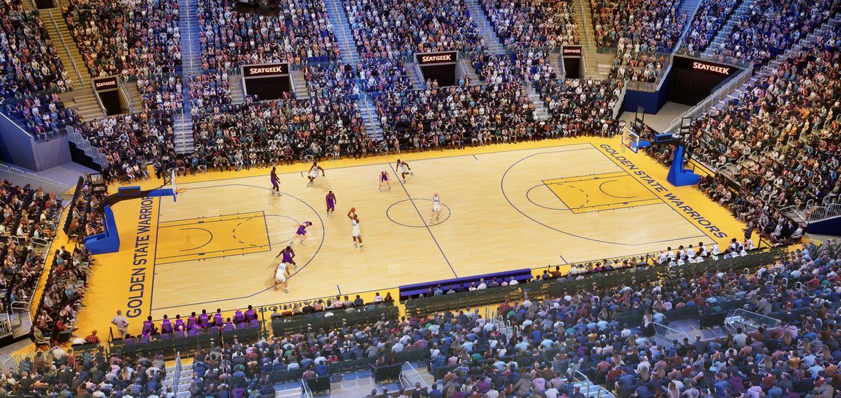 Chase Center - Section 207 Seat View