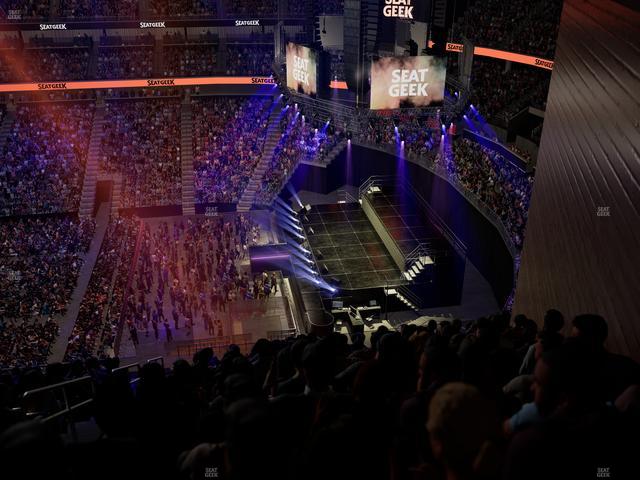 Chase Center - Section 207 Seat View