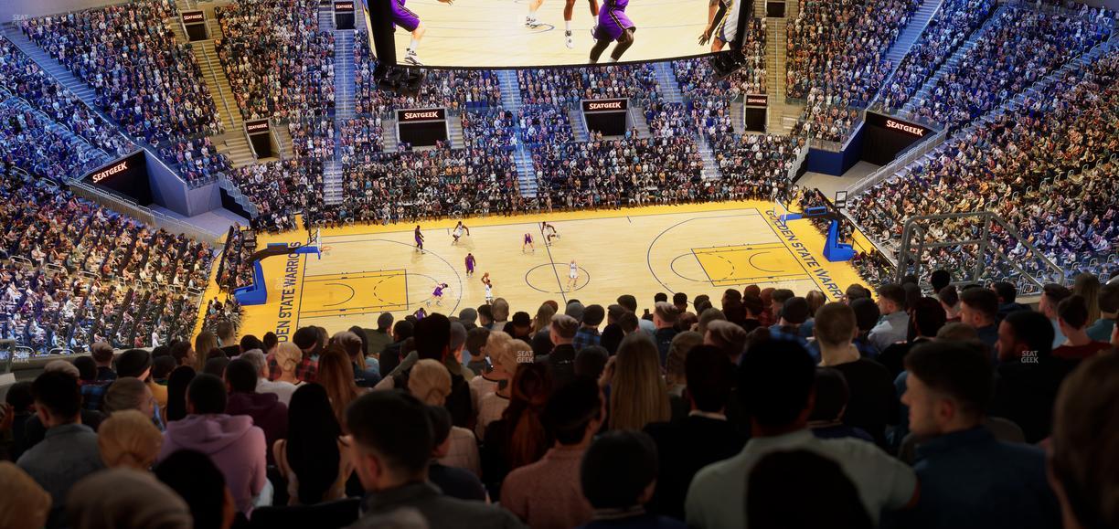 Chase Center - Section 207 Seat View