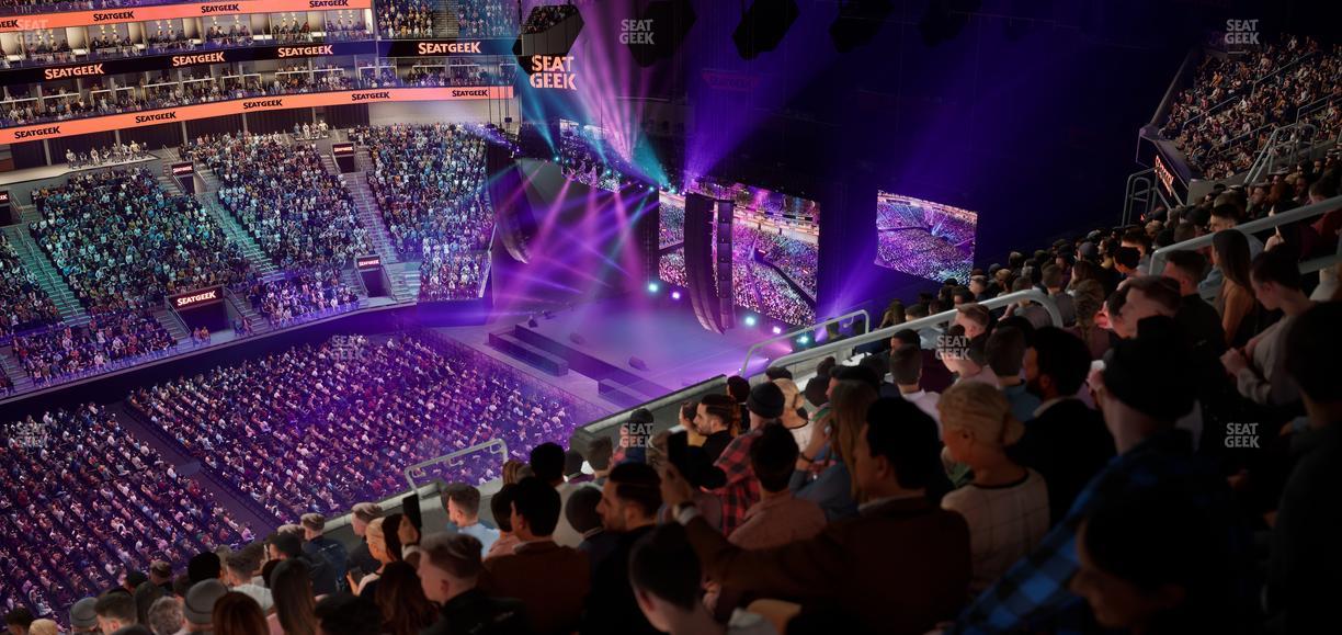 Chase Center - Section 208 Seat View