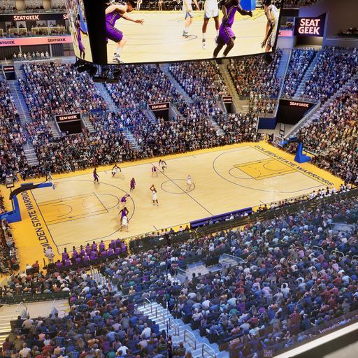 Chase Center - Section 208 Seat View