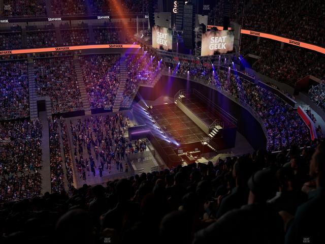 Chase Center - Section 208 Seat View