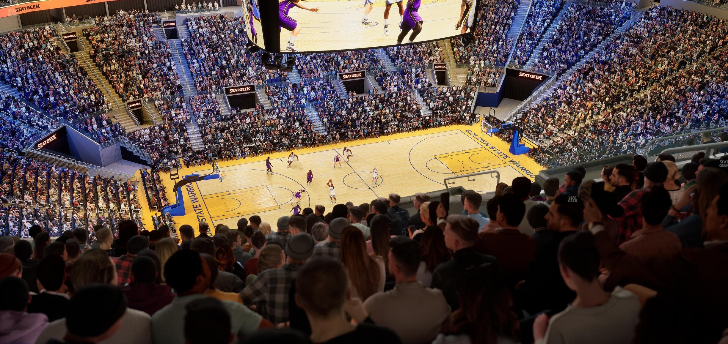 Chase Center - Section 208 Seat View