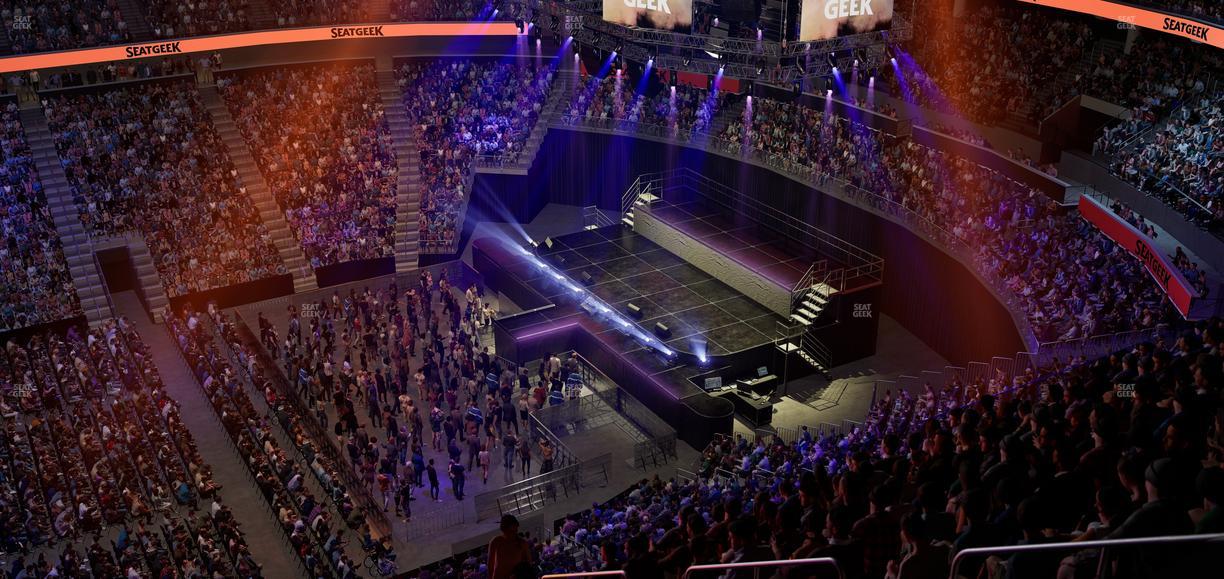 Chase Center - Section 209 Seat View