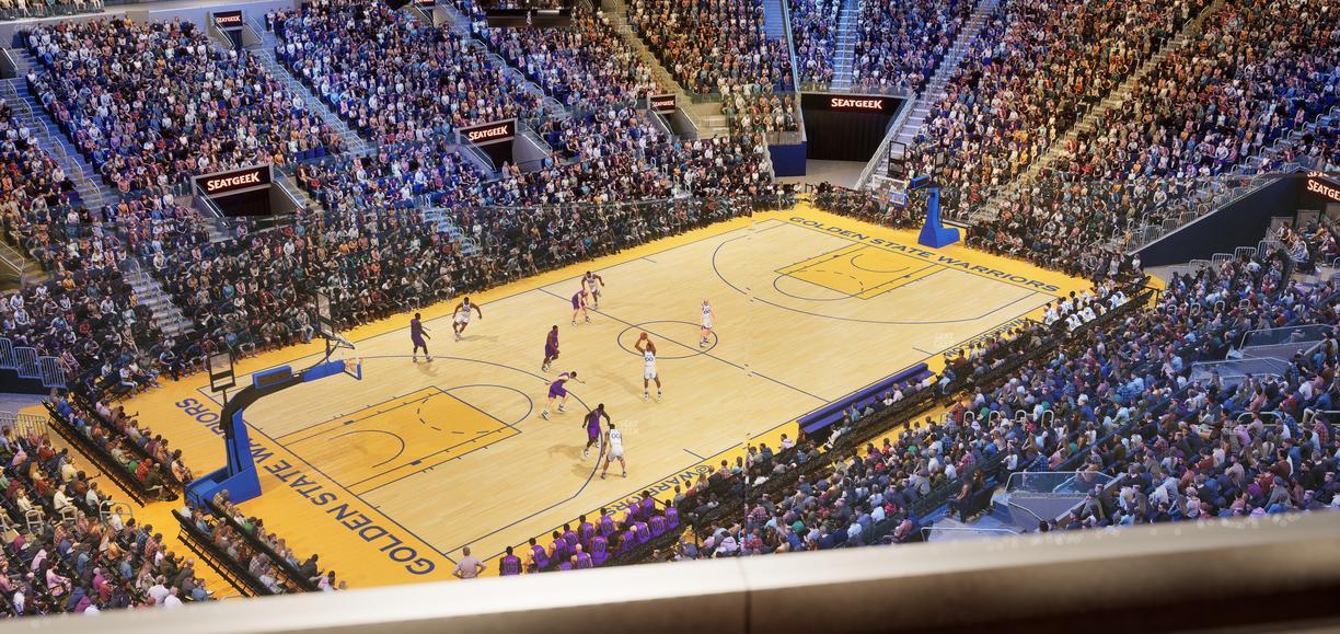 Chase Center - Section 209 Seat View