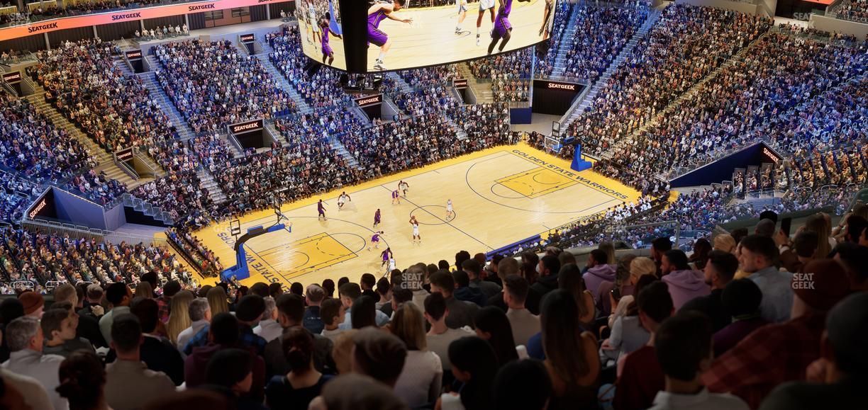 Chase Center - Section 209 Seat View