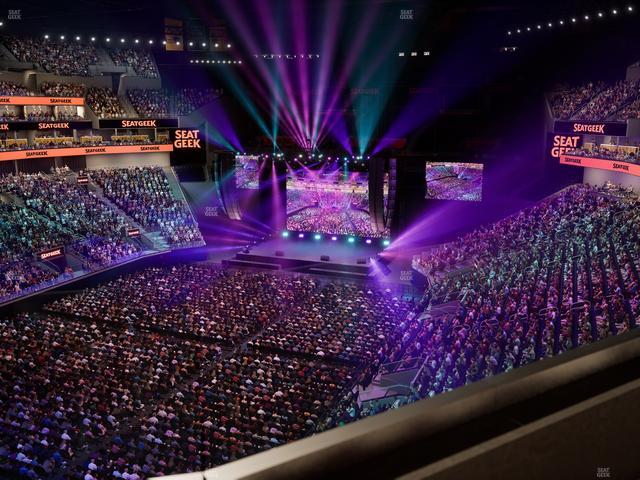 Chase Center - Section 210 Seat View