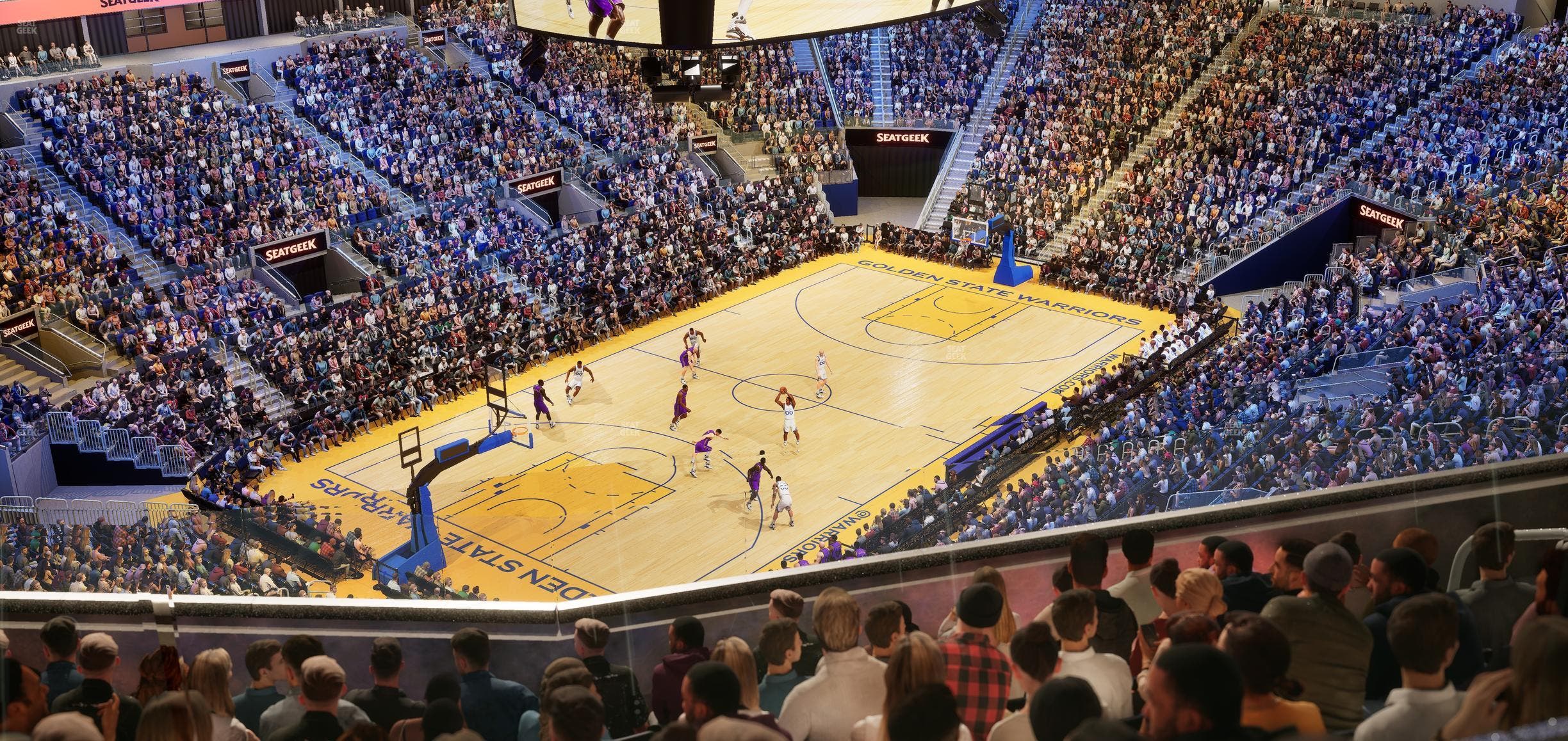Chase Center - Section 210 Seat View