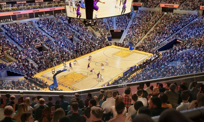 Chase Center - Section 210 Seat View