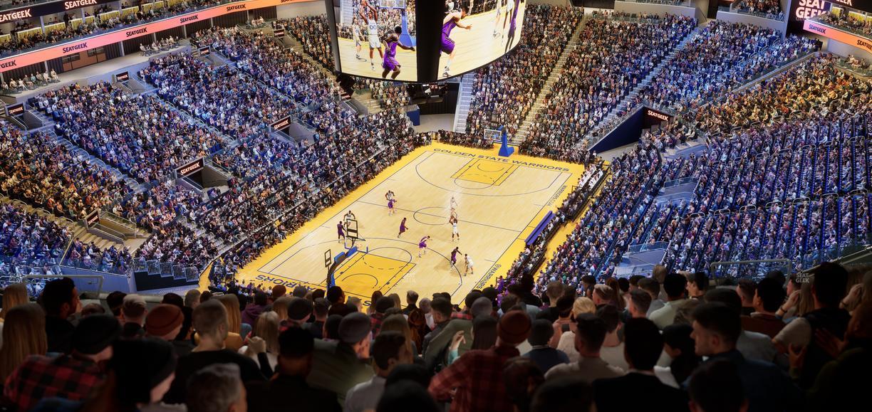 Chase Center - Section 211 Seat View