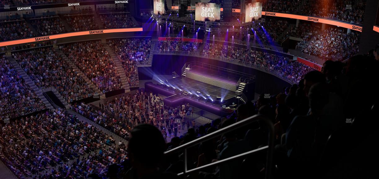 Chase Center - Section 211 Seat View