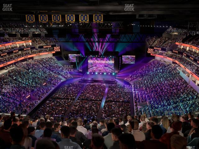 Chase Center - Section 212 Seat View Chase Center - Section 212 Seat View