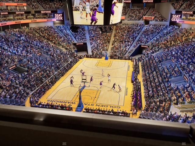 Chase Center - Section 212 Seat View