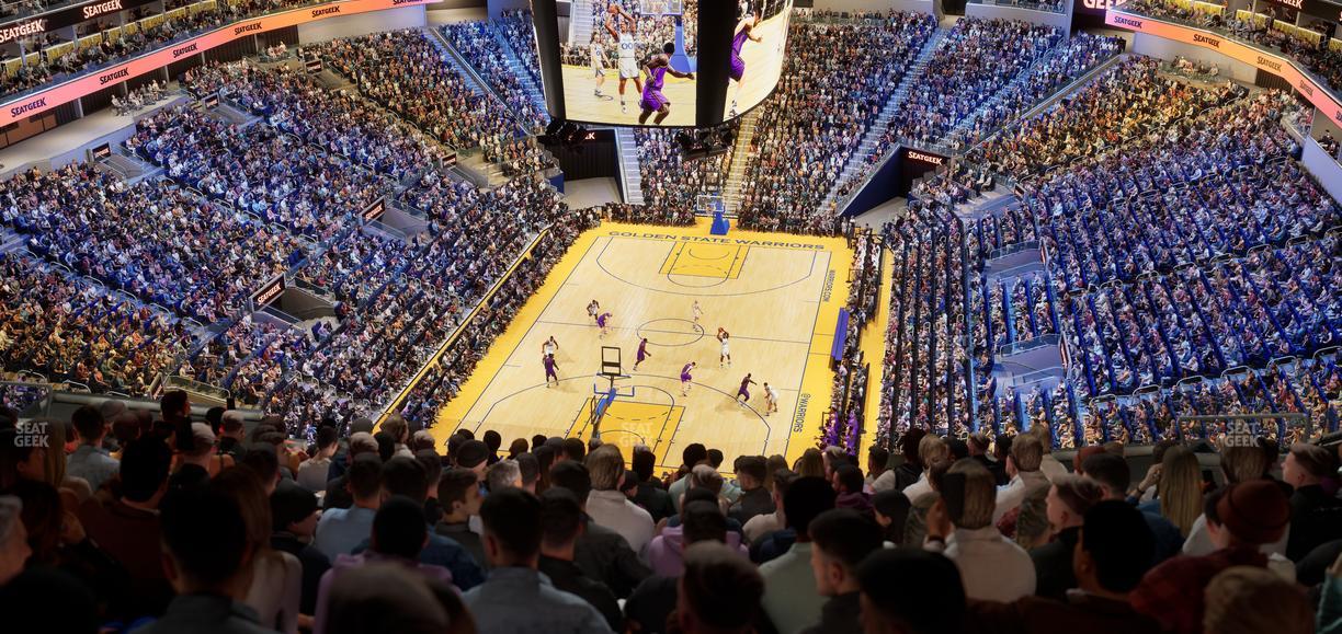 Chase Center - Section 212 Seat View