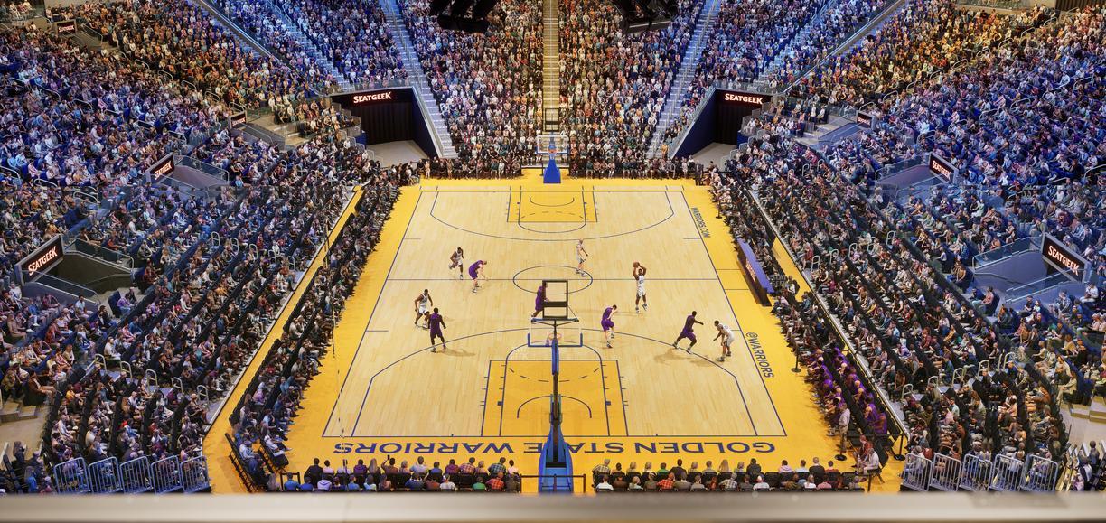 Chase Center - Section 213 Seat View