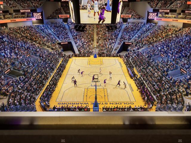 Chase Center - Section 213 Seat View